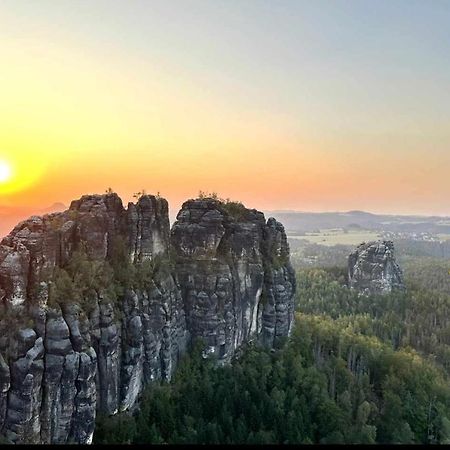 Appartamento Haus Angermann Struppen Esterno foto
