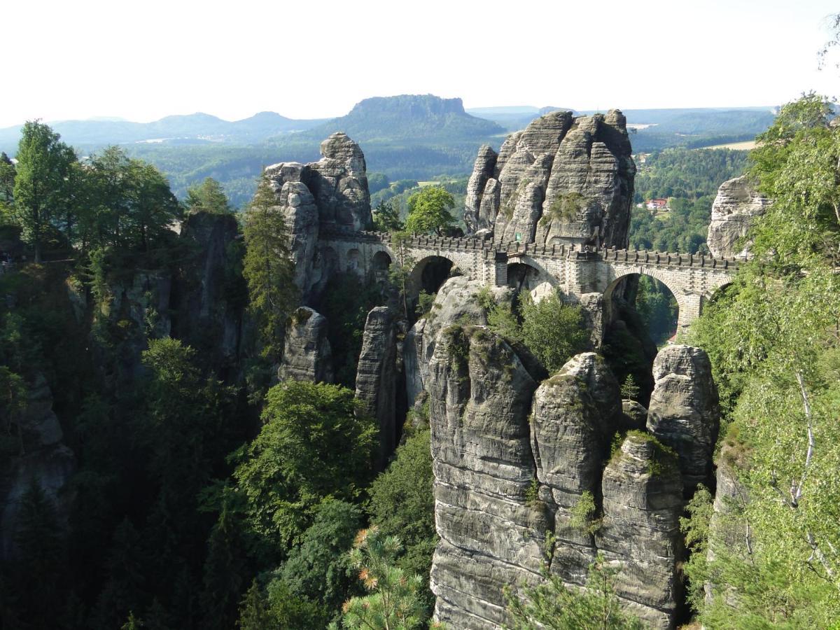Appartamento Haus Angermann Struppen Esterno foto
