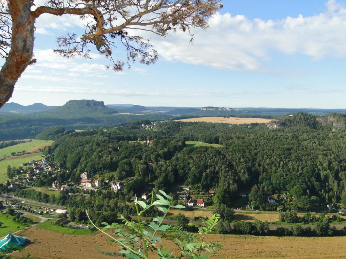 Appartamento Haus Angermann Struppen Esterno foto