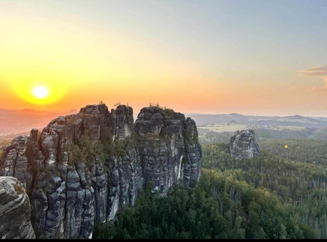 Appartamento Haus Angermann Struppen Esterno foto