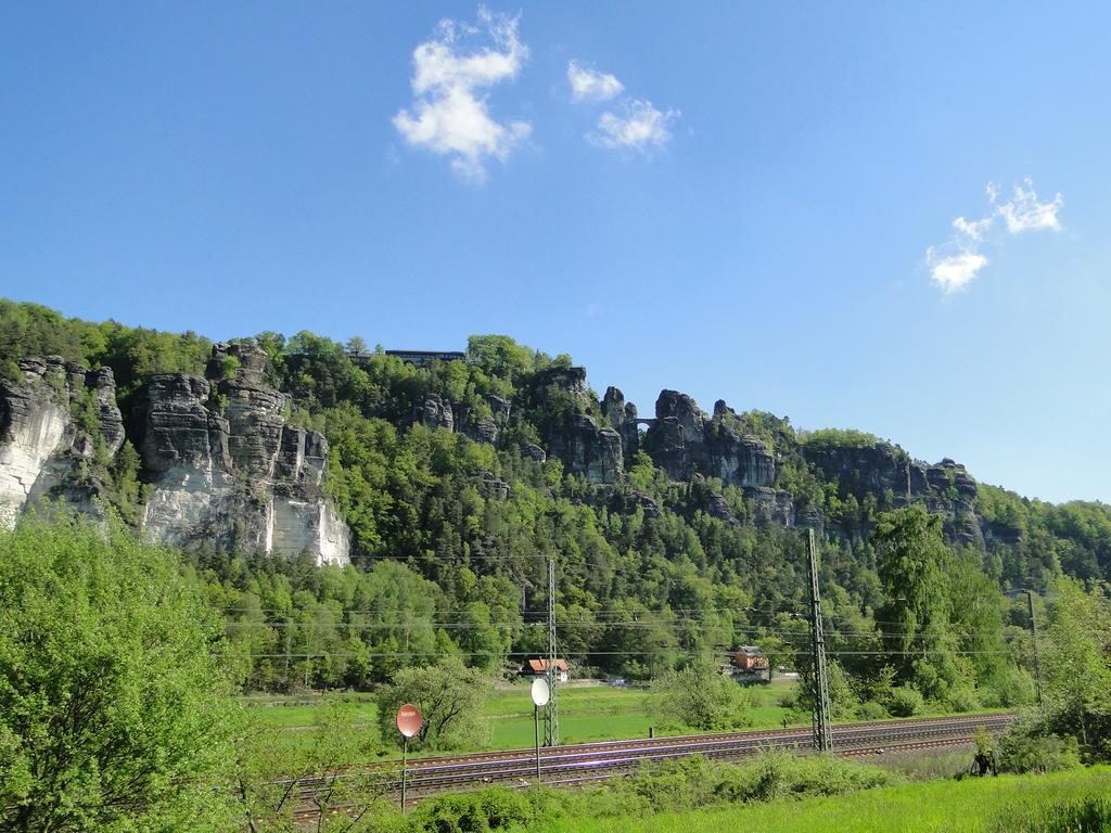 Appartamento Haus Angermann Struppen Esterno foto